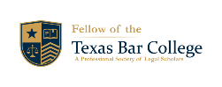 Fellow of the Texas Bar College — a professional society of legal scholars